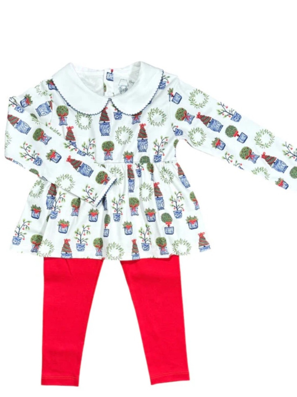 Hopscotch baby topiary Christmas top